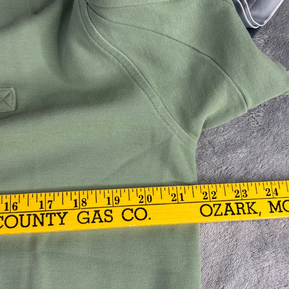 Adidas Orvis Polo Shirt Bundle Men Medium Grey Green Striped Golf Athletic 3pk - Picture 9 of 11